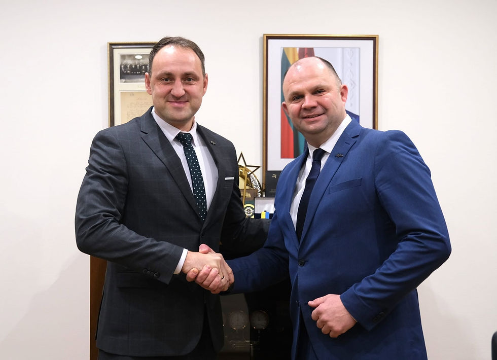 Nerijus Cesiulis ir Saulius Ivoška