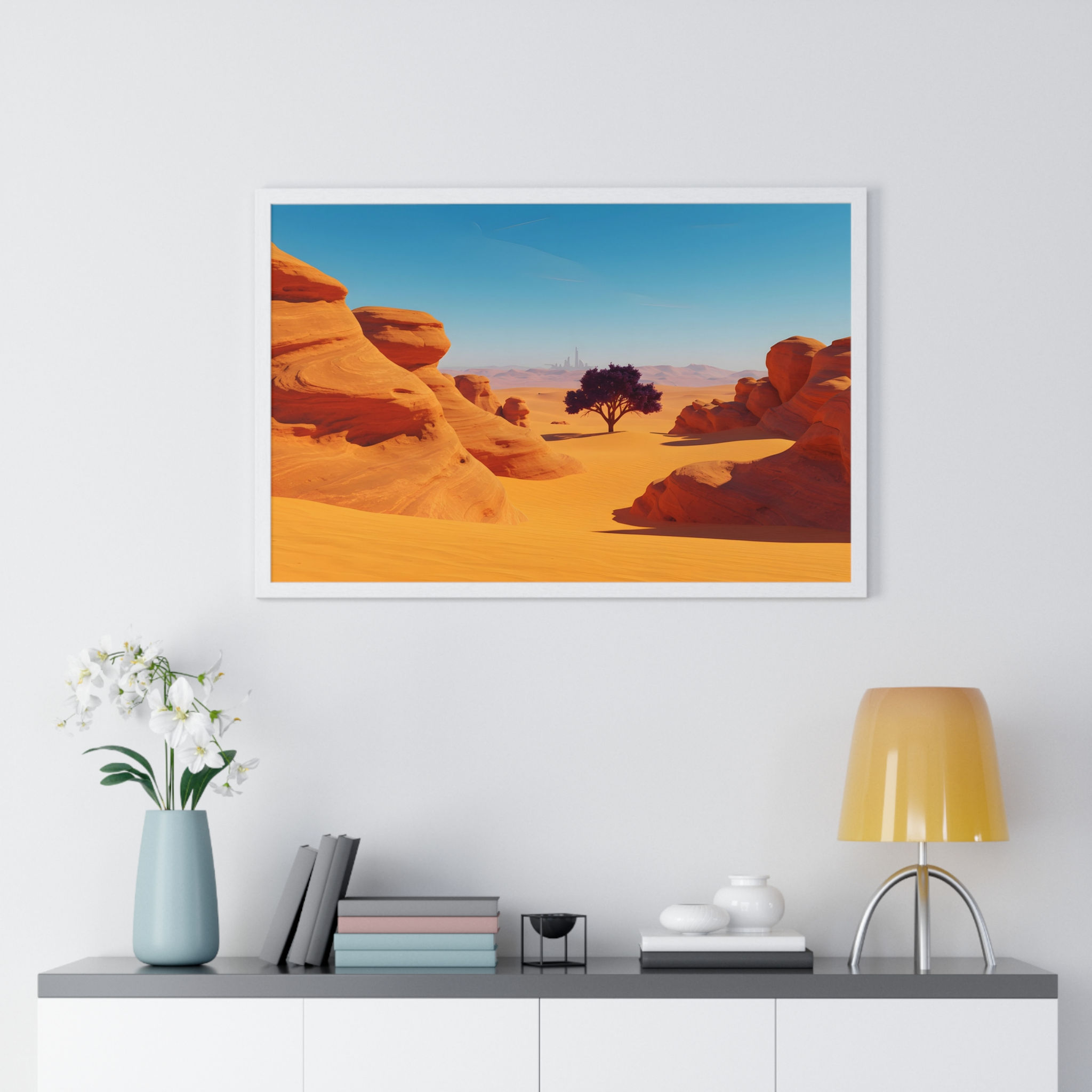 framed wall art for living room