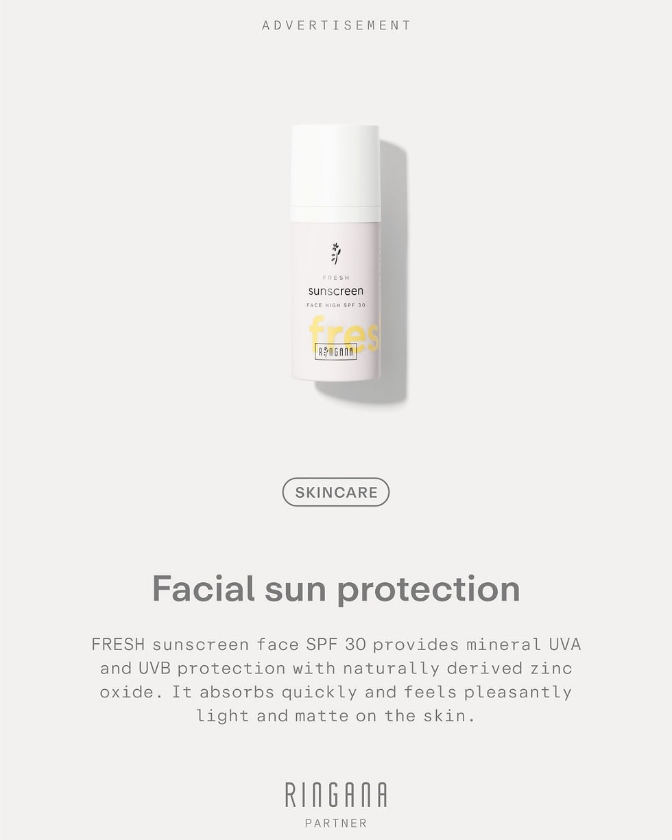 RINGANA sunscreen face