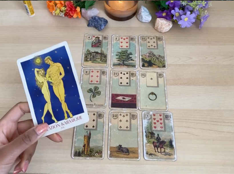 Tirage lenormand Taureau Juin 2025
