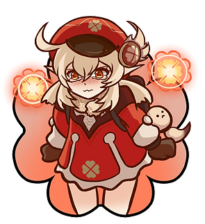 Klee Sticker - Give me back my BOMB (Sticker).png