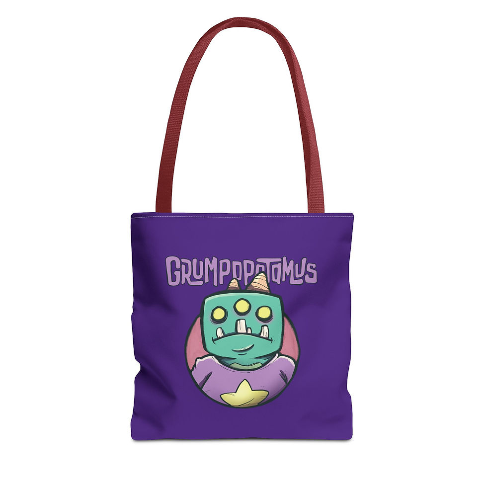 Thumbnail: The Grumpopotamus Tote Bag