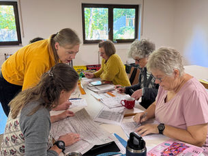 Es gibt keine Probleme, nur Herausforderungen - der intensive Workshop für das Nähteam