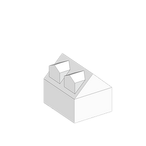 Diagram of a Gable Dormer loft conversion design