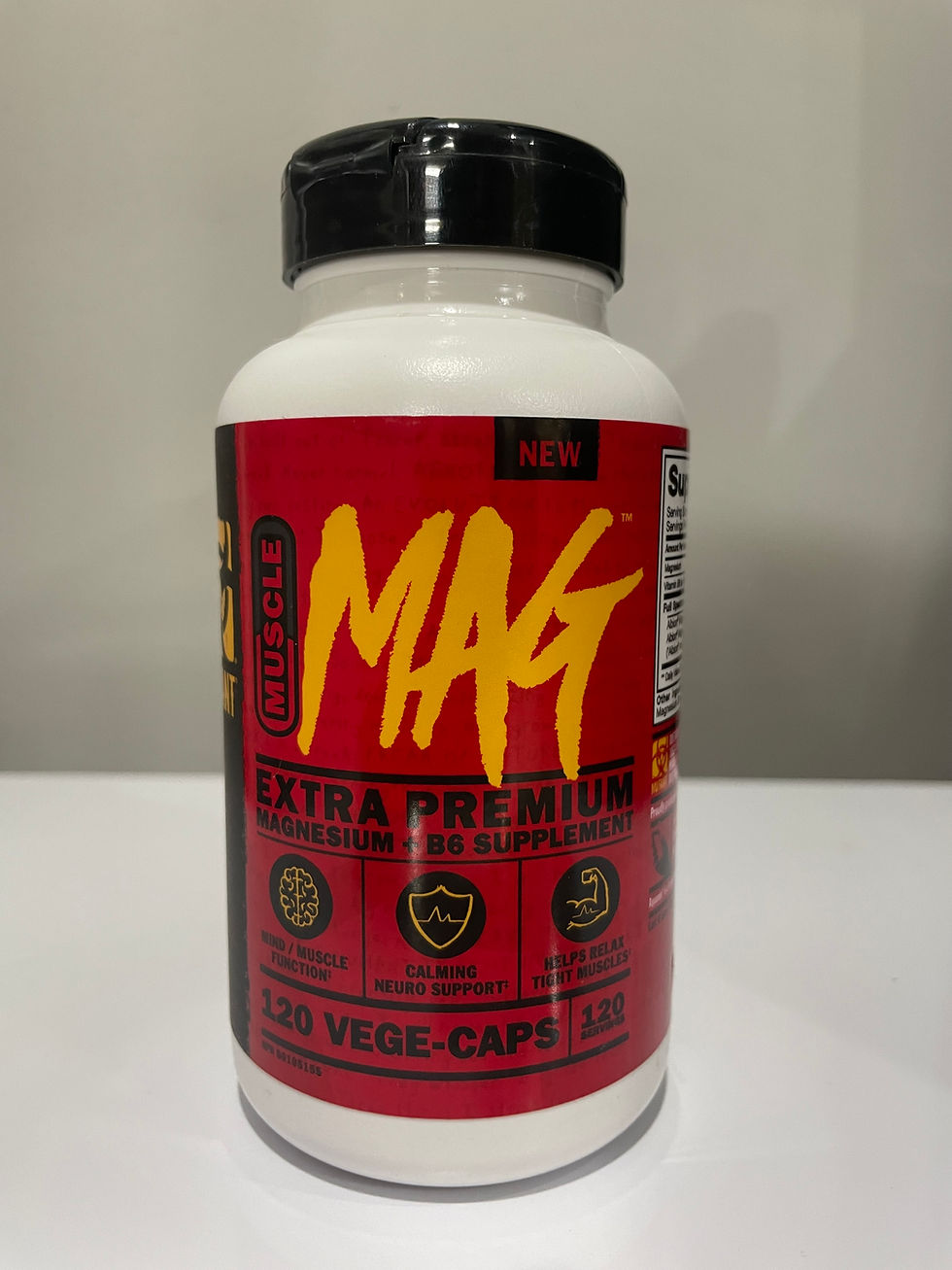 Mutant Muscle Mag + B6 | 120 Capsulas
