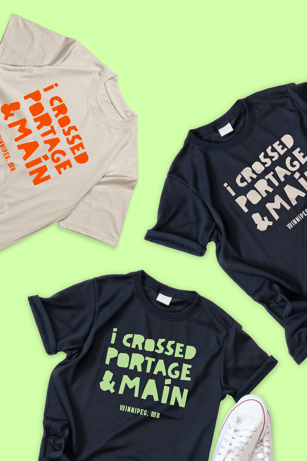 Thumbnail: i Crossed Portage & Main Collection (Unisex Tee)