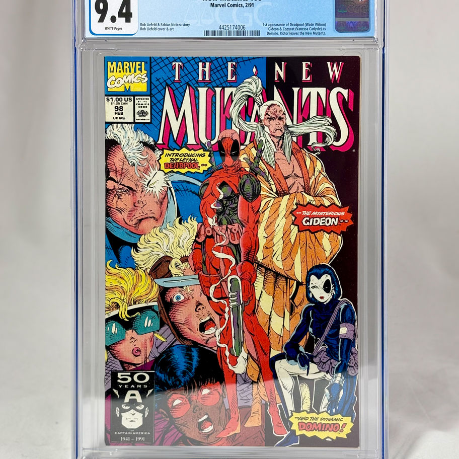 New Mutants #98 CGC 9.4 1st first app appearance Marvel Deadpool