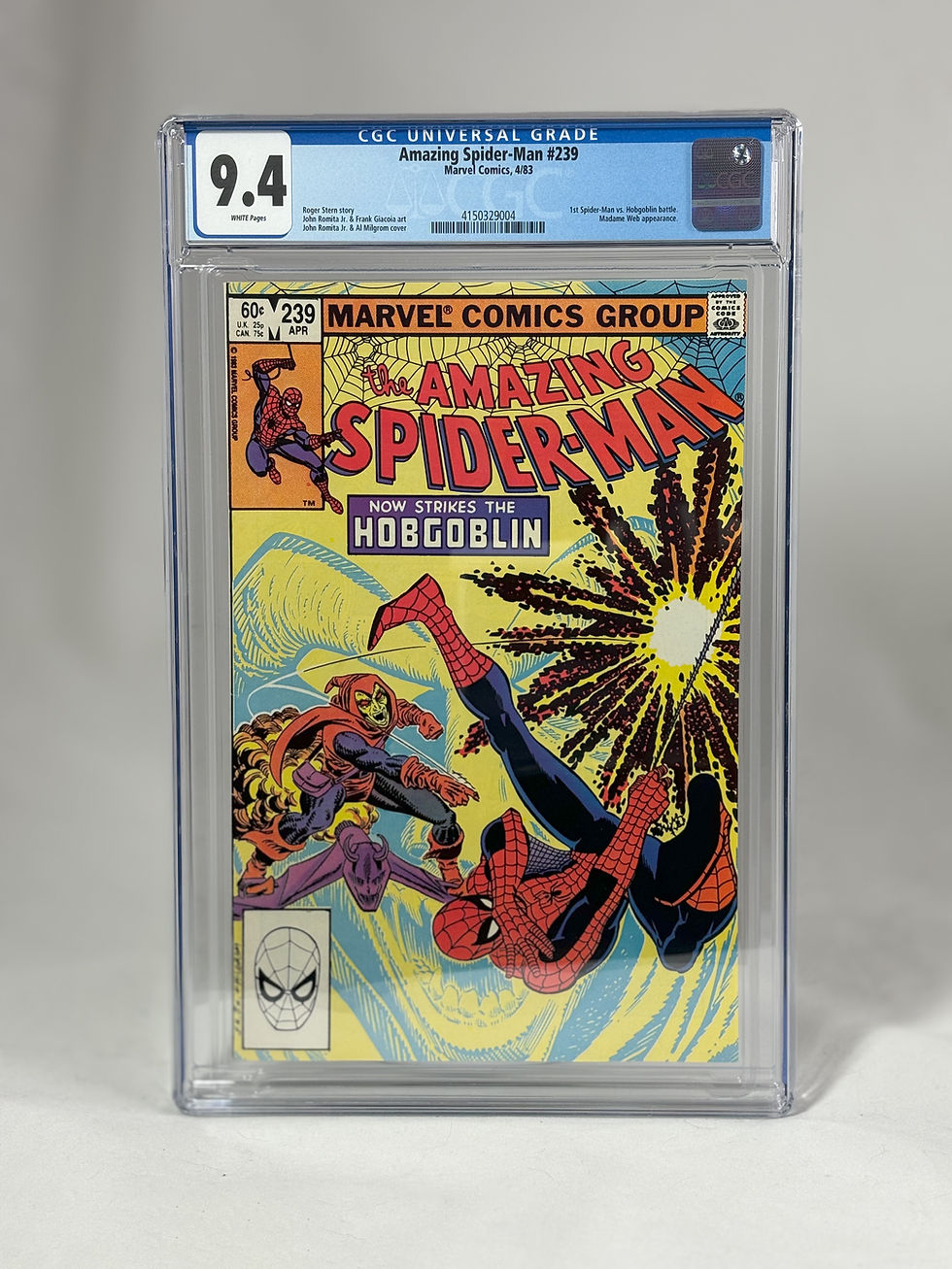 amazing spider-man #239 CGC 9.4 Marvel 1st app appearance hobgoblin