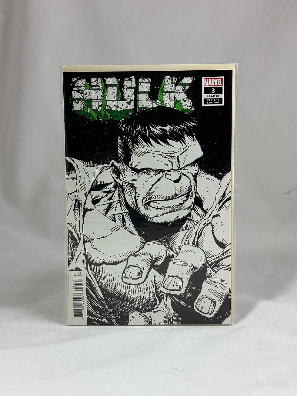 Hulk #3 (2021) Sketch Variant 1st cameo appearance of Titan Hulk