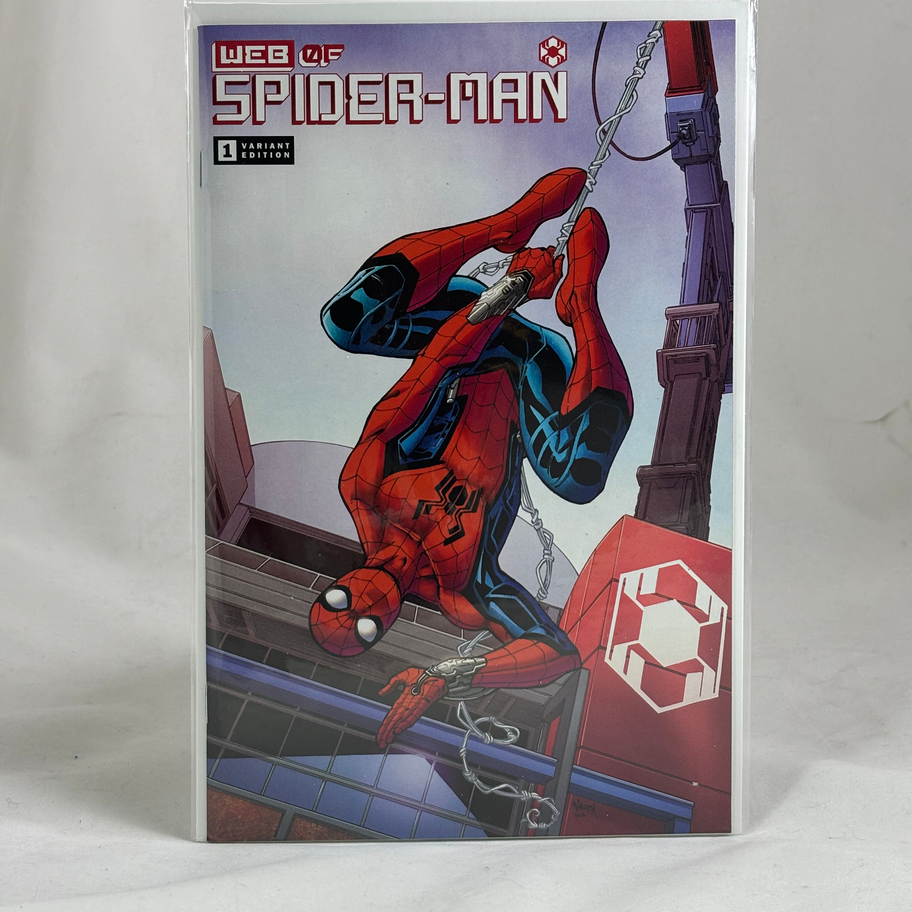 W.E.B. of Spider-Man (2021) #1 - Nauck Variant Marvel Disney cast exclusive