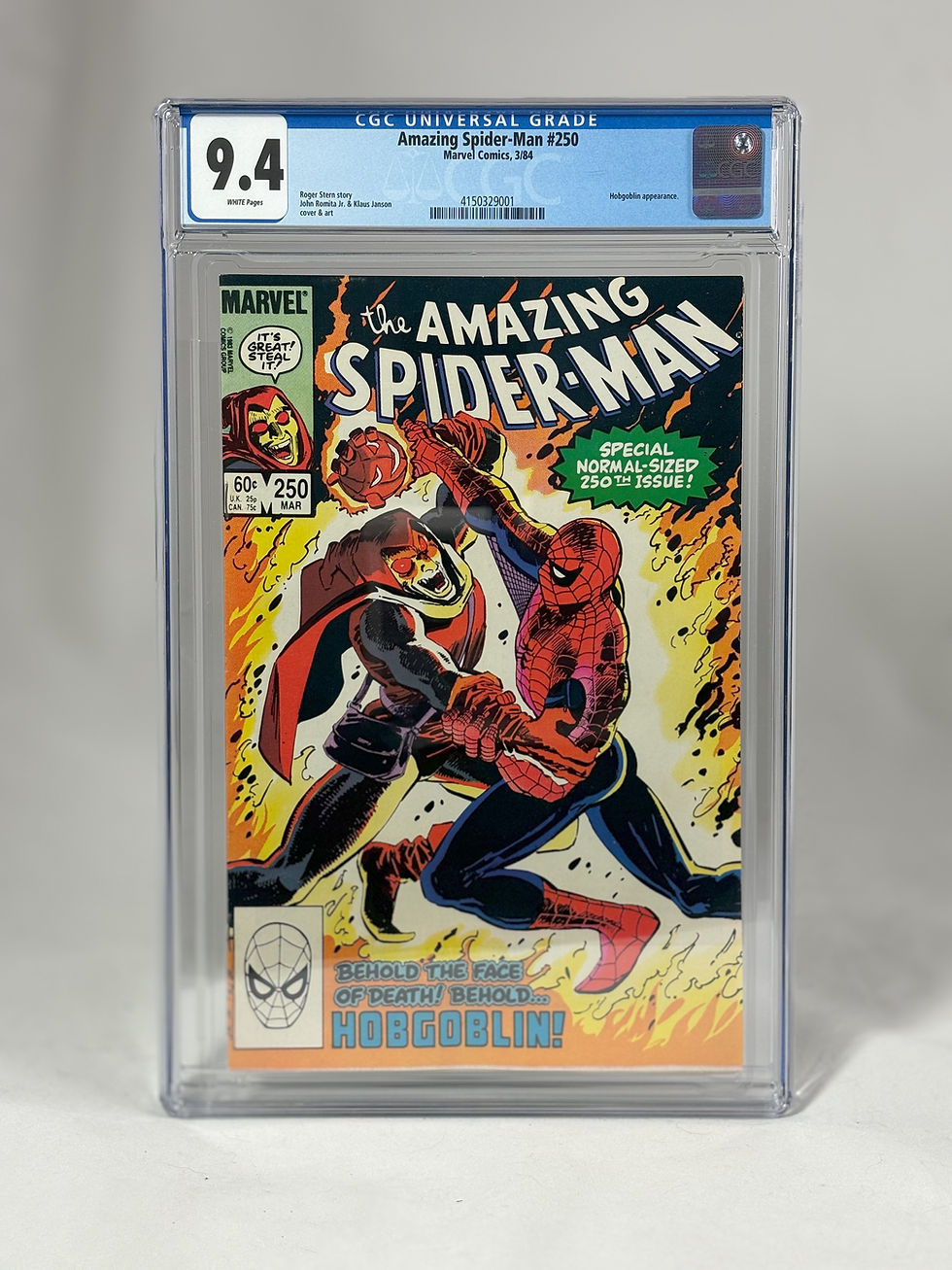 Amazing Spider-Man #250 - CGC 9.4 hobgoblin marvel