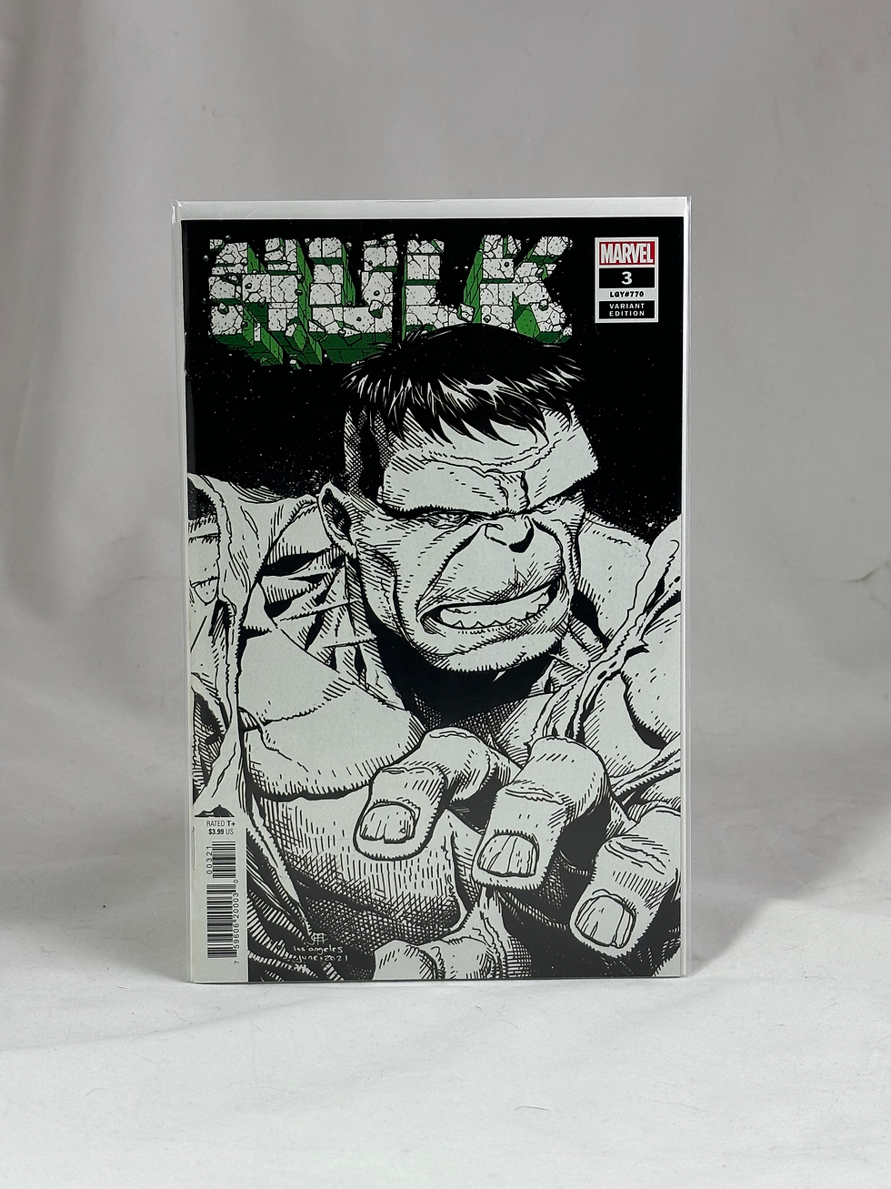 Hulk #3 (2021) Sketch Variant 1st cameo appearance of Titan Hulk