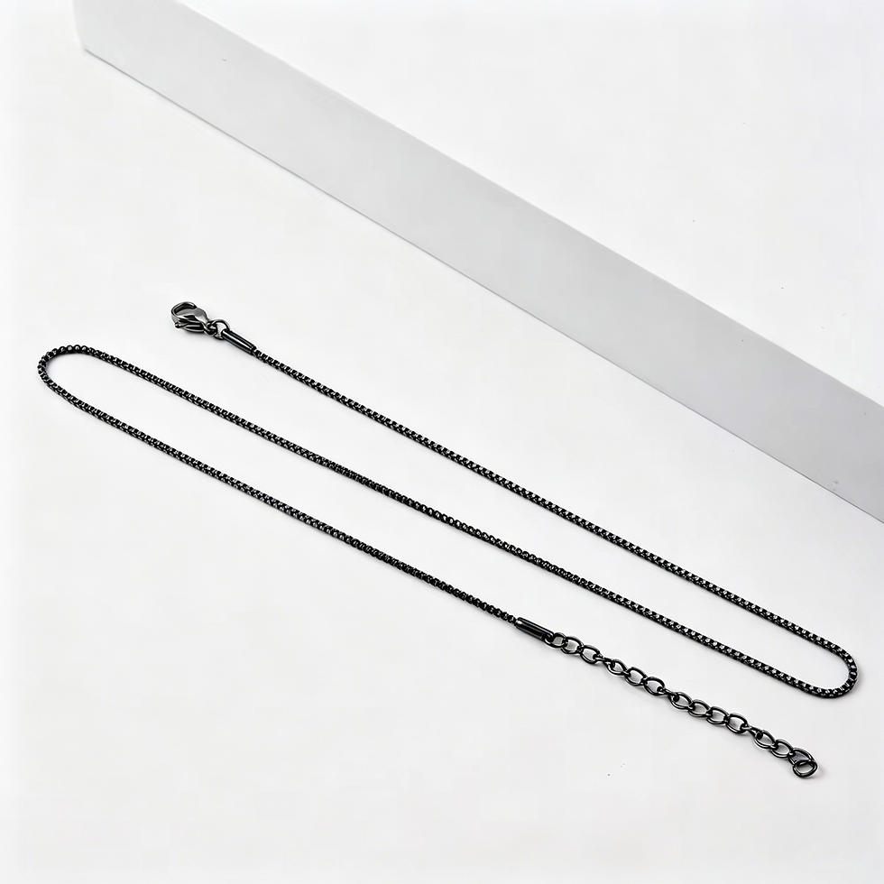 Thumbnail: Necklace Titanium Steel 