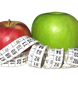 Manzanas de la dieta