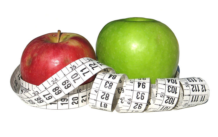 Manzanas de la dieta