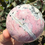 Thumbnail: Peruvian Rhodochrosite Sphere-78mm
