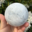 Thumbnail: Snow White Druzy Agate Sphere – 74mm