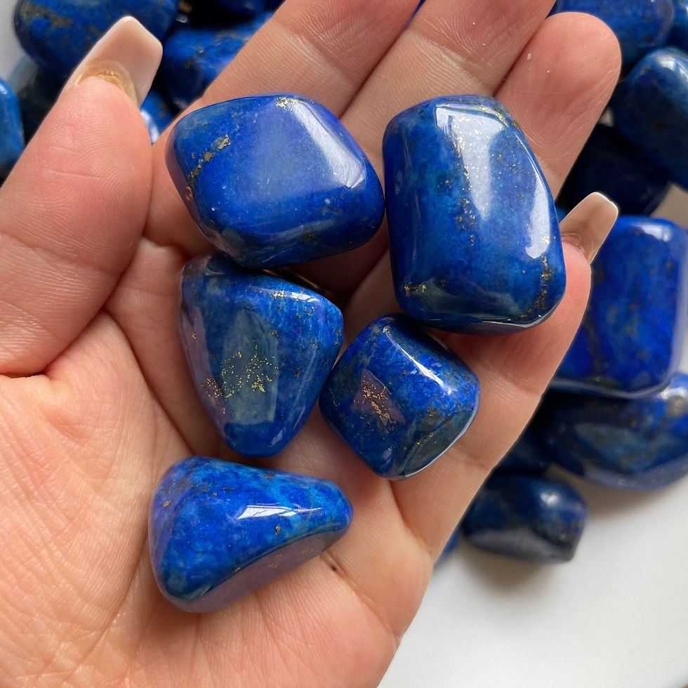 Thumbnail: Lapis lazuli crystal Tumblestone Healing Crystals