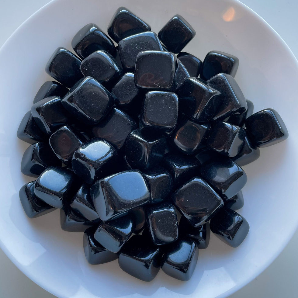 Thumbnail: obsidian  Polished Tumblestone Healing Crystals