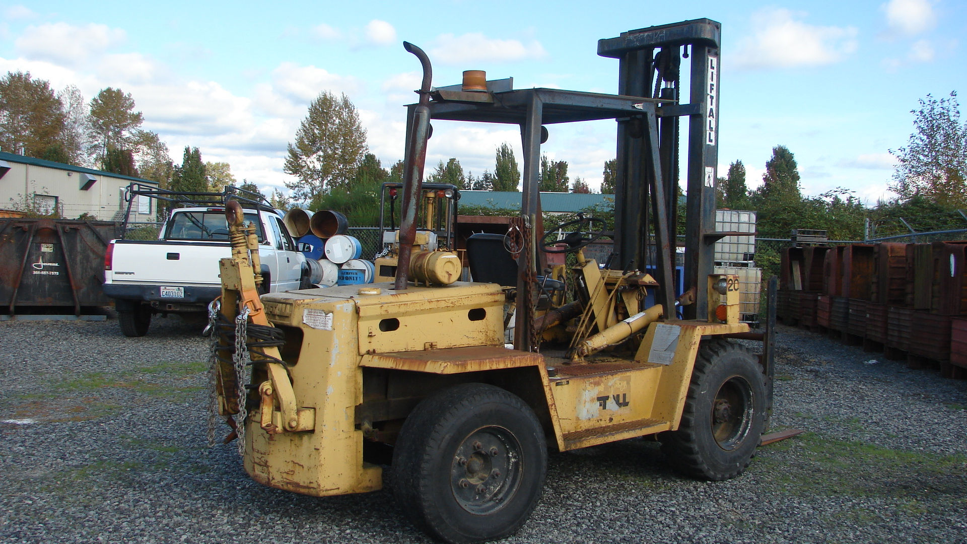 1980  LiftAll  L60D-Tow  Forklift