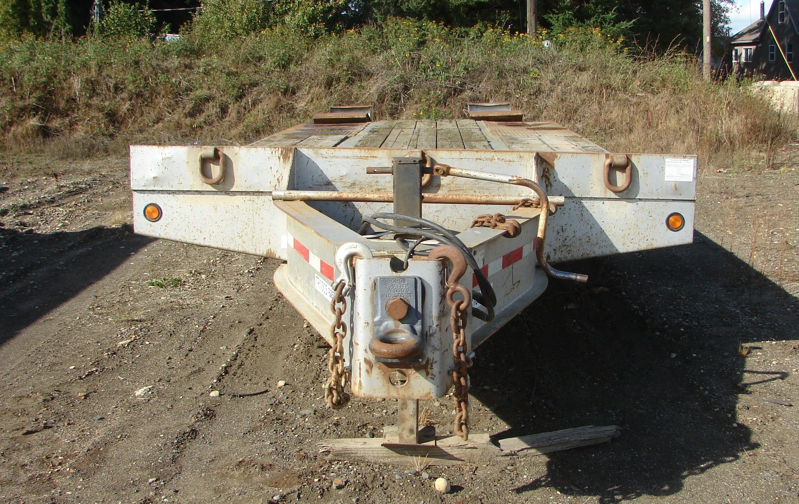 1998 Trail King 20DT Equipment Trailer 24’x30‘ 20 Ton