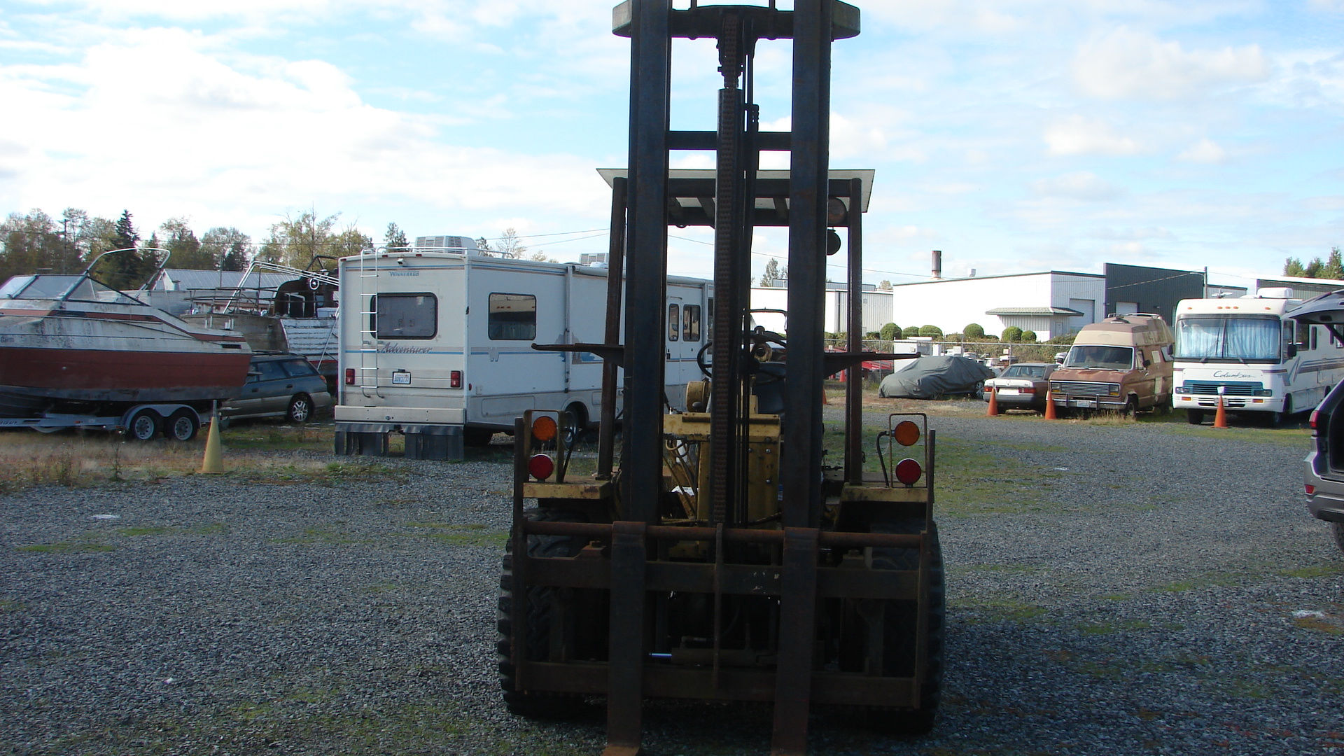 1980 LiftAll L60D-Tow Forklift
