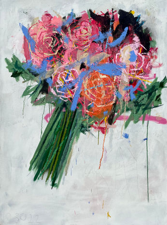 pink and orange bouquet