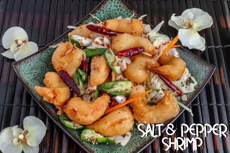 Arranged Food and Objects