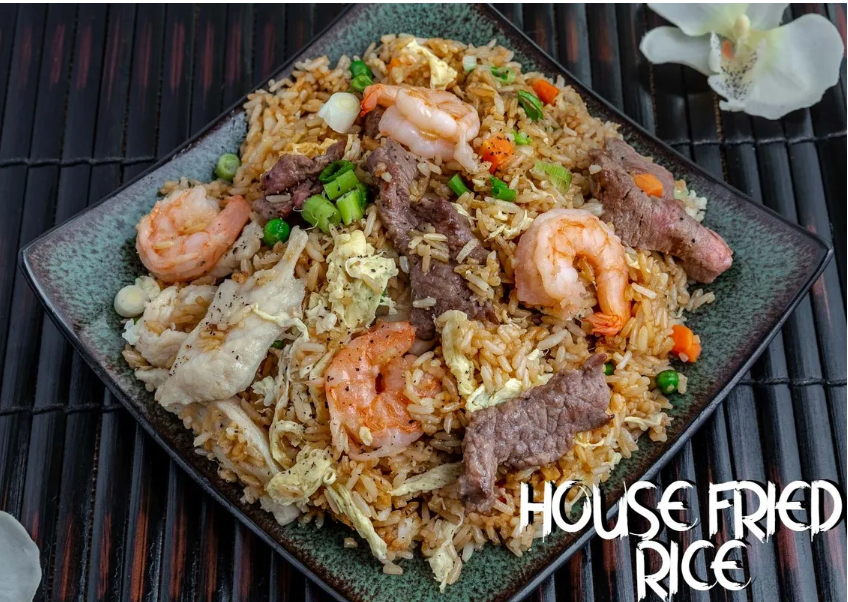 Arranged Food and Objects