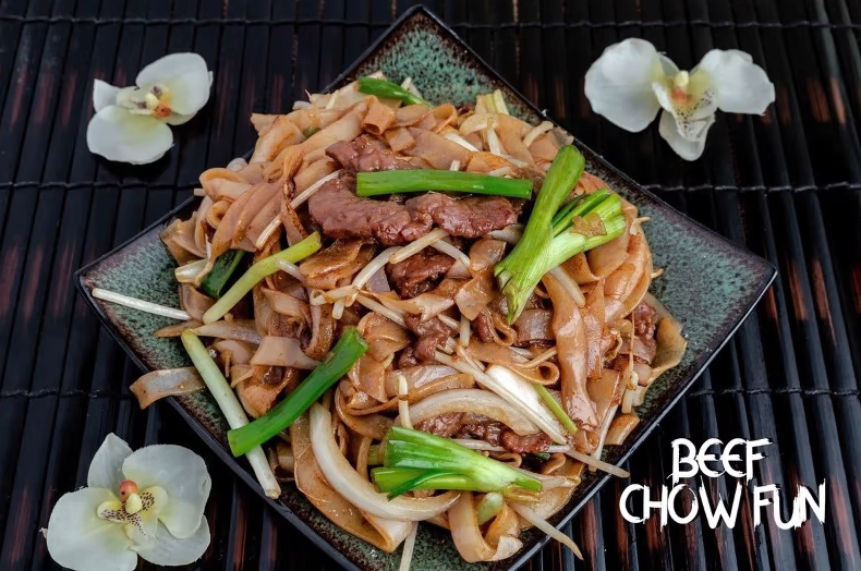 Arranged Food and Objects