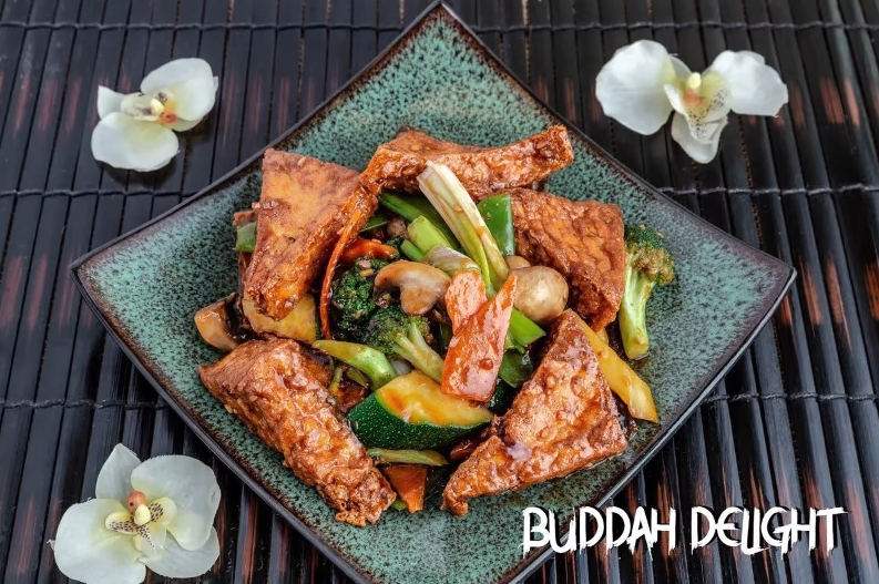 Arranged Food and Objects