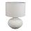 Miniature : Lampe terre cuite abat jour lin