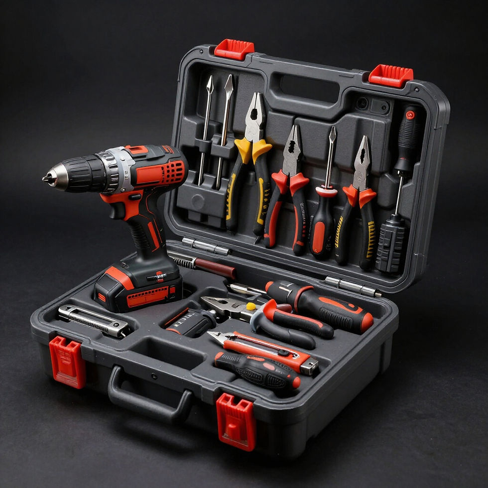 Toolbox With Tools