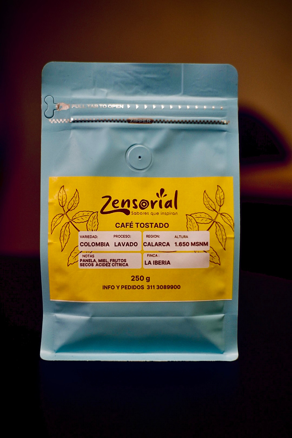 Miniatura: CAFÉ VARIEDAD COLOMBIA X250G