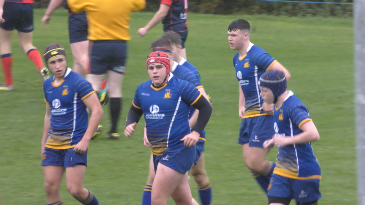 Ben McCrossan scores Bangor's first