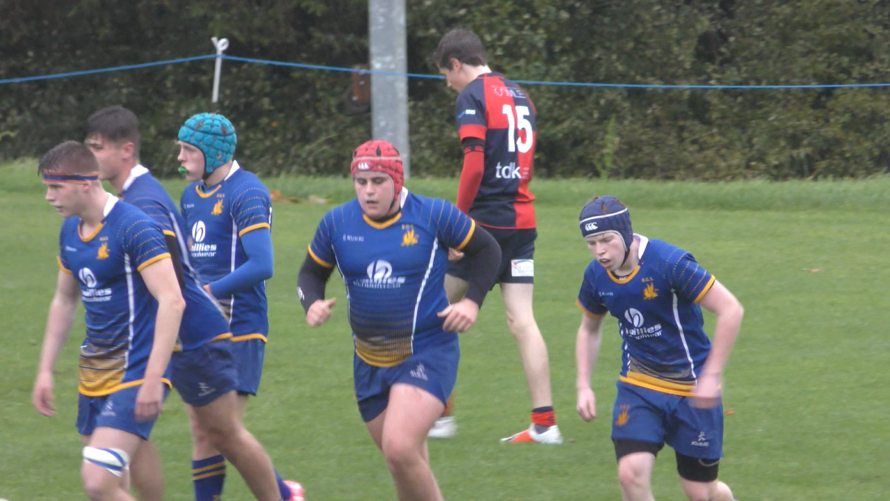 Ben McCrossan scores Bangor's first