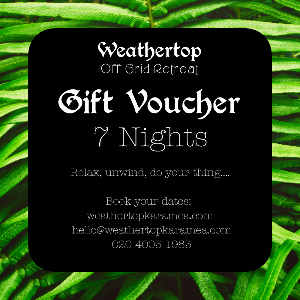7 Night Stay Gift Voucher