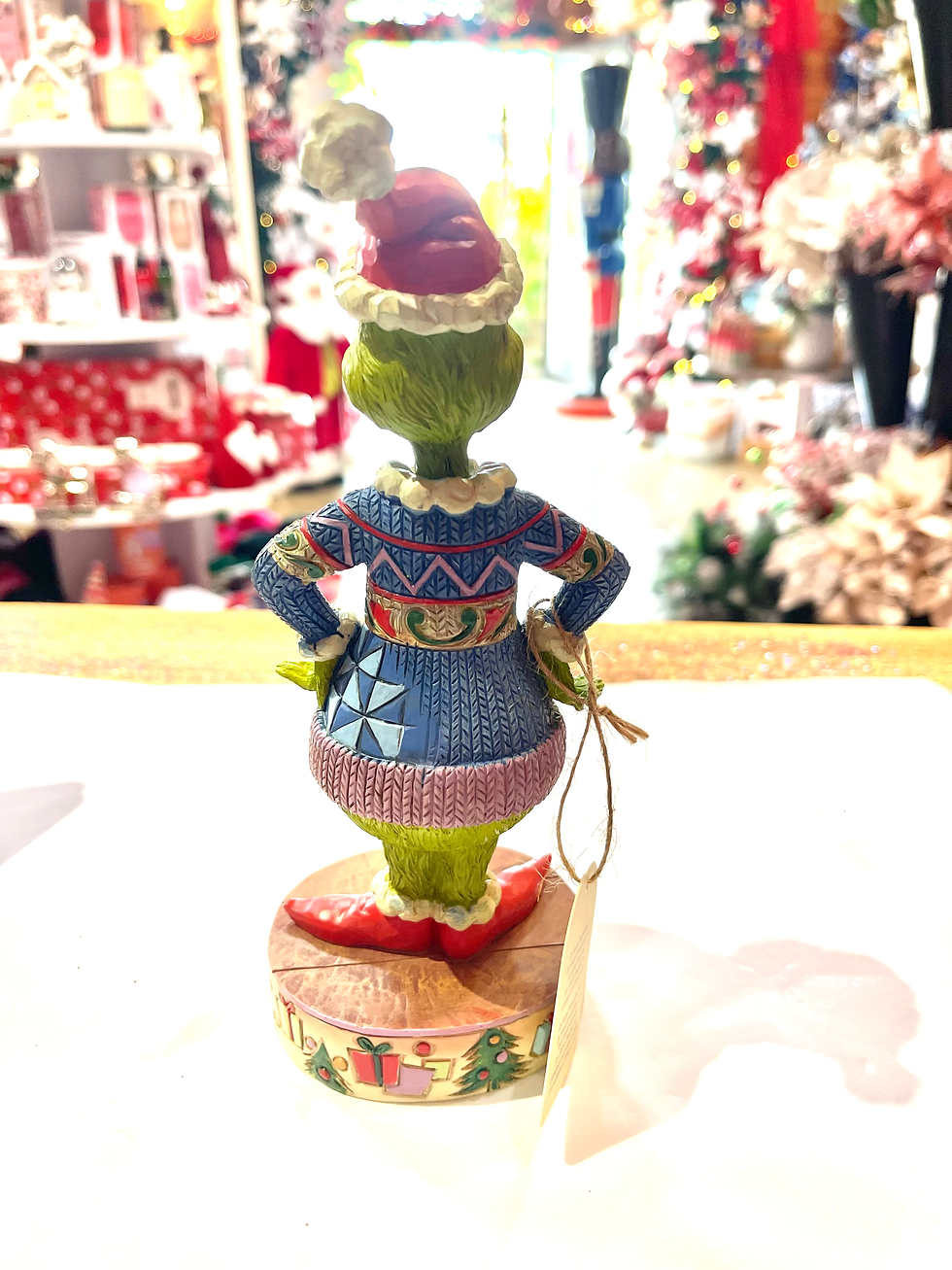 Thumbnail: Dr Seuss, by Jim Shore - Grinch Wearing Ugly Sweater
