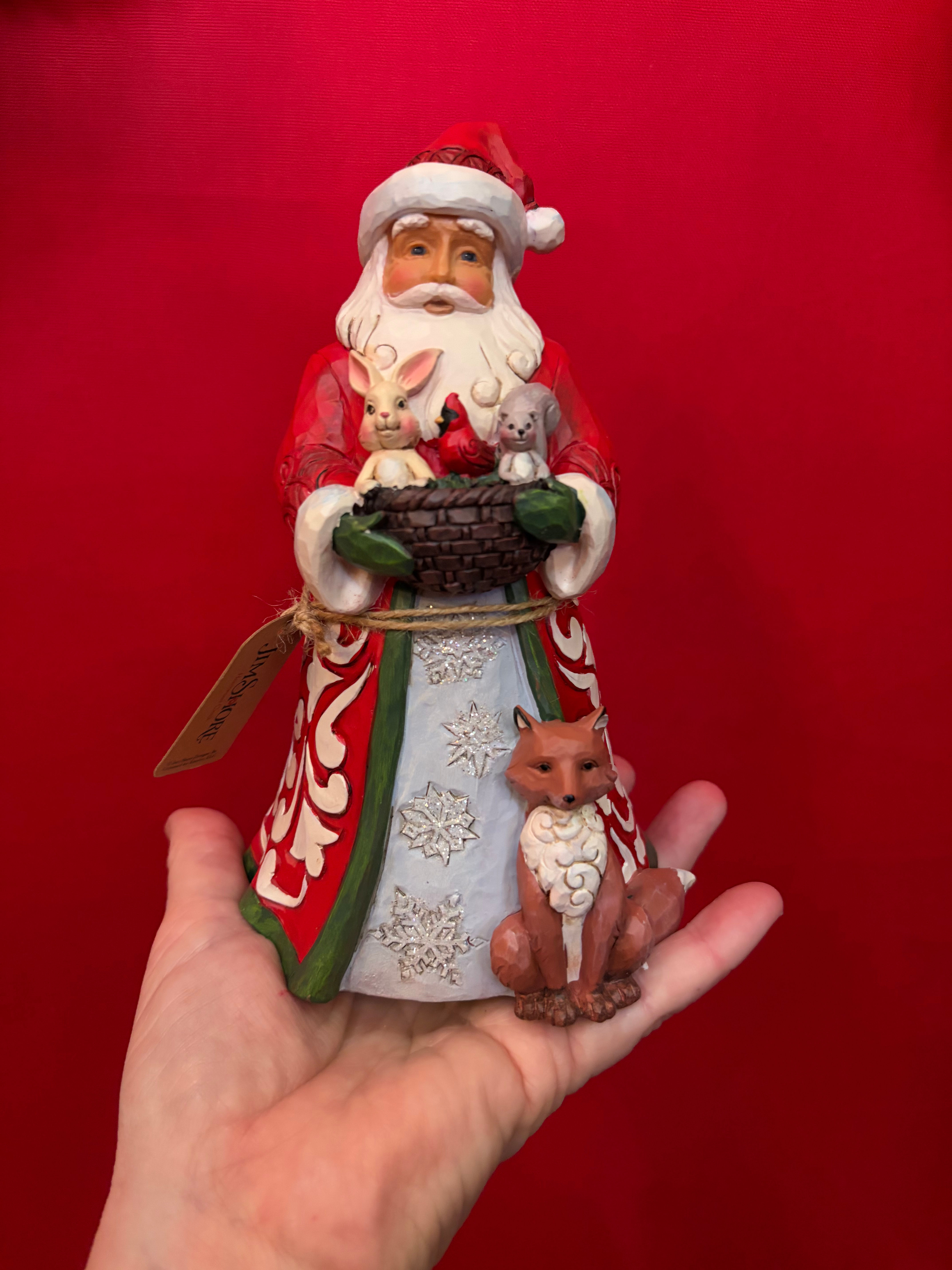 Jim Shore Heartwood Creek Santa with Animals