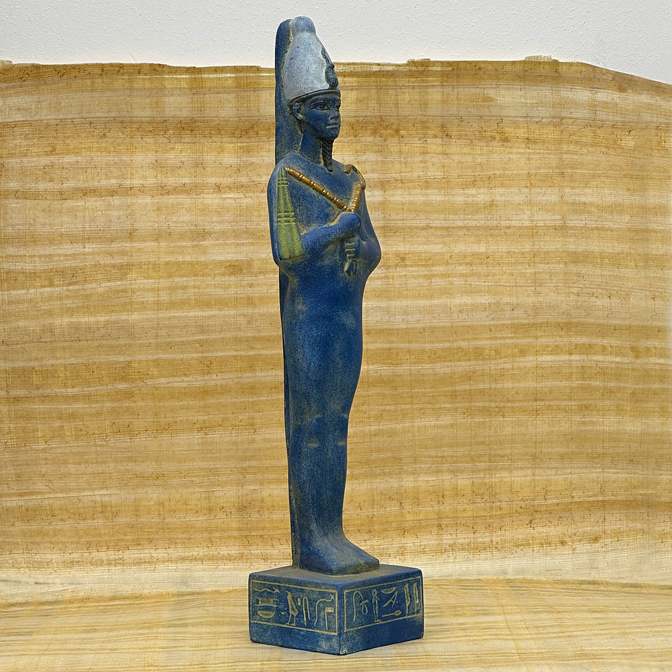 Thumbnail: Blue Osiris Statue For Twin Flames Activation