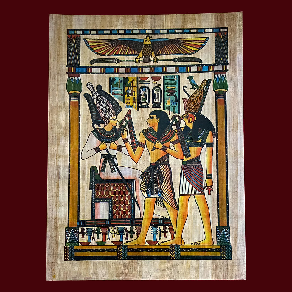 Ramses Papyrus Painting