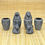 Thumbnail: Real Basalt Canopic Jars Activated for Spiritual Practices and Ancestral Healing