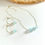 Thumbnail: Simply Sea Glass Hoop Earrings by Island Oyster