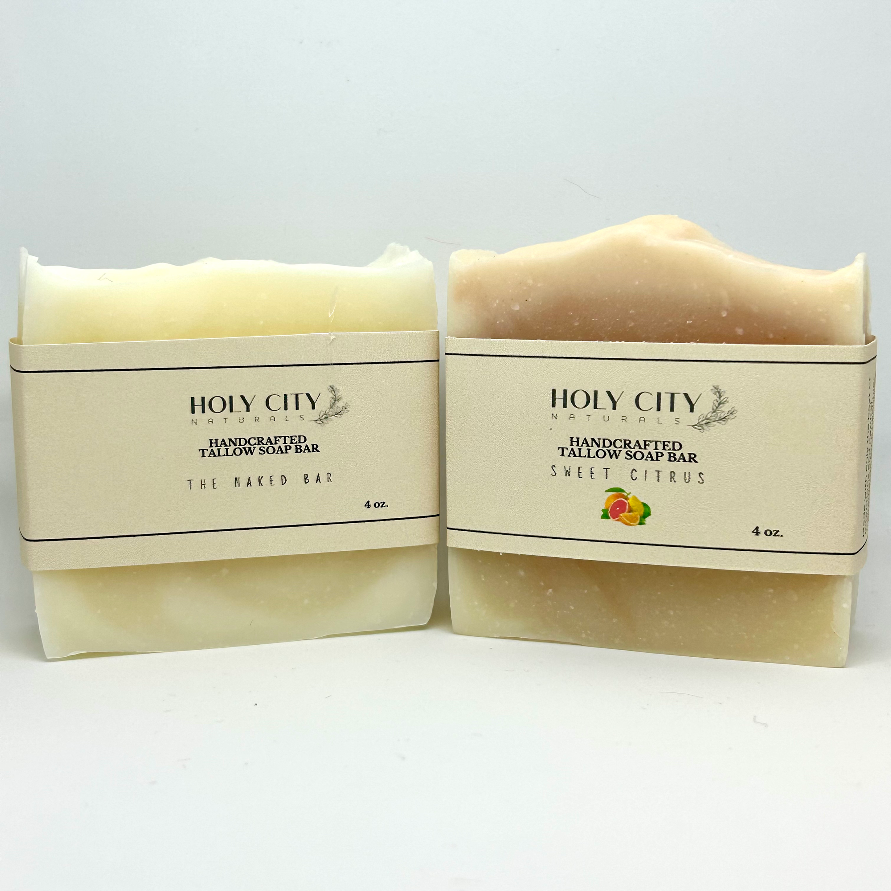 Tallow Bar Soap by Holy City Naturals