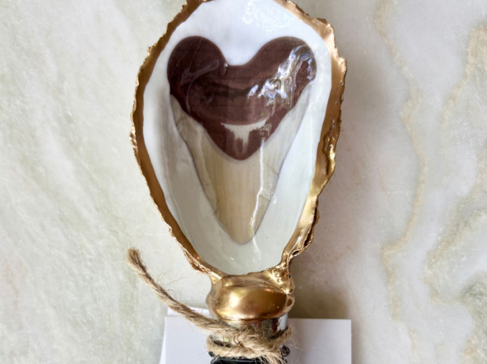 Thumbnail: Oyster Shell Bottle Stopper by Marsh + Sumner