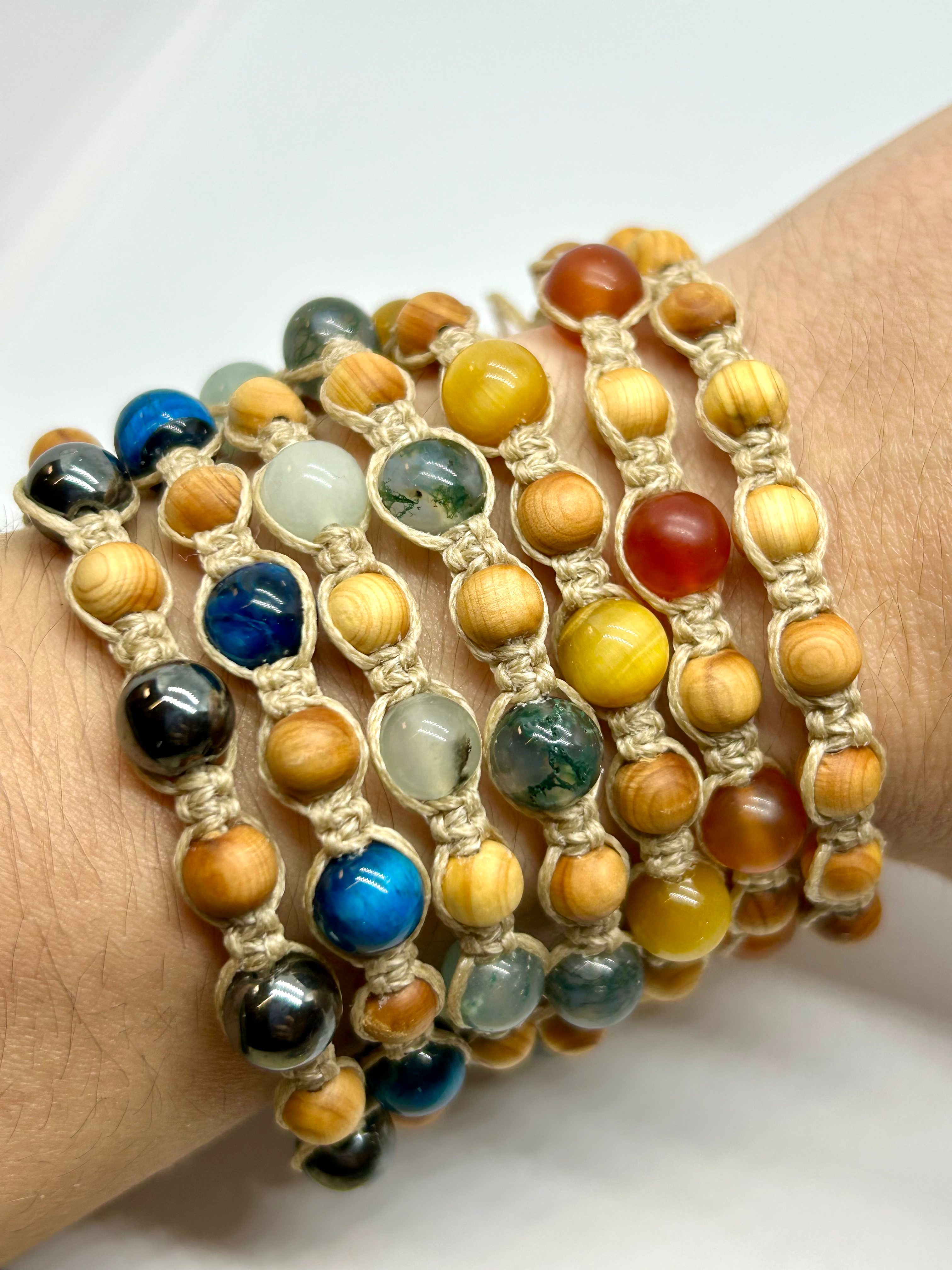 Aromatherapy Bracelets by Pixie Gem Shop