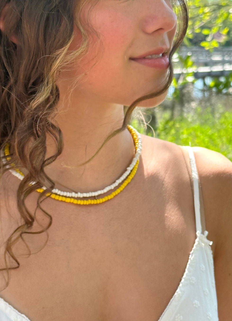 Thumbnail: Glass Beaded Chokers by Island Oyster