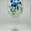 Thumbnail: Painted Flowers Wine Glass by Ed Hawkins