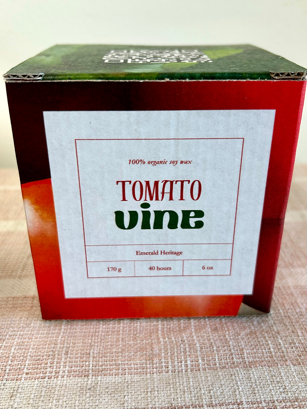 Thumbnail: Tomato Vine Candle and Perfume Oil Set by Emerald Heritage