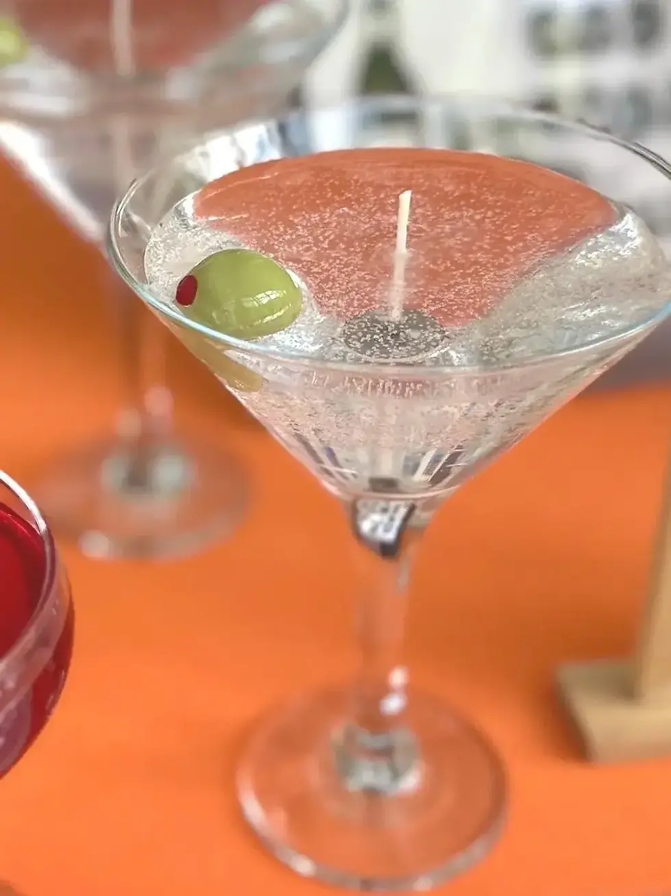 Thumbnail: Dirty Filthy Martini Candle by Martini Candle Company